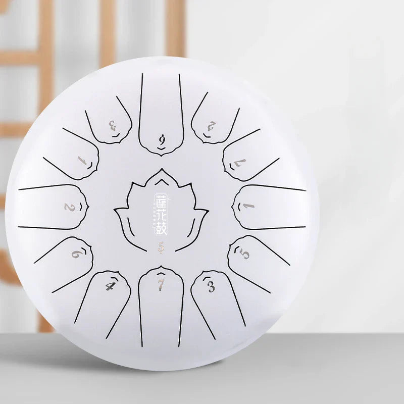 Steel Tongue Drum 12 Inch 13 Note Tongue