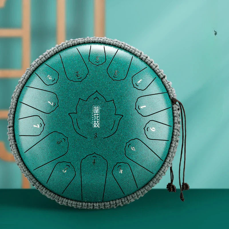 Steel Tongue Drum 12 Inch 13 Note Tongue