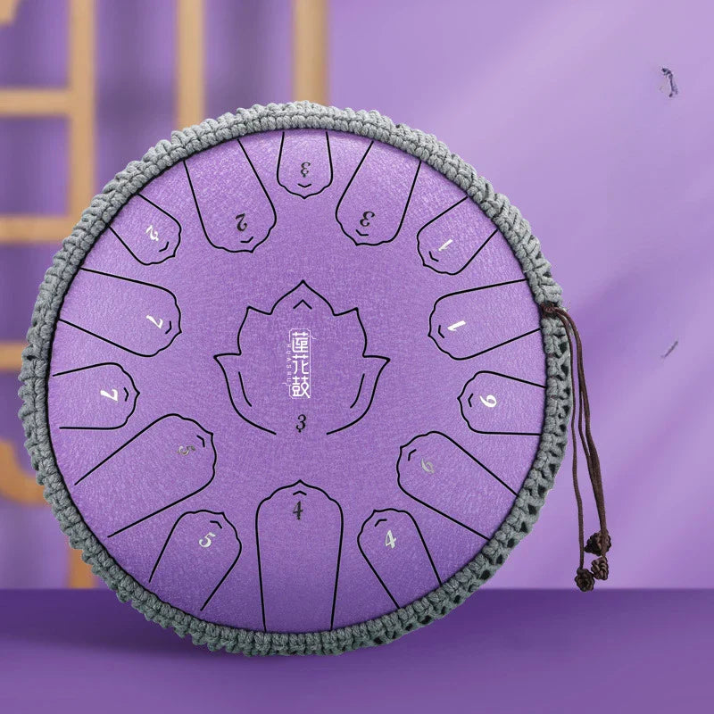 Steel Tongue Drum 12 Inch 13 Note Tongue