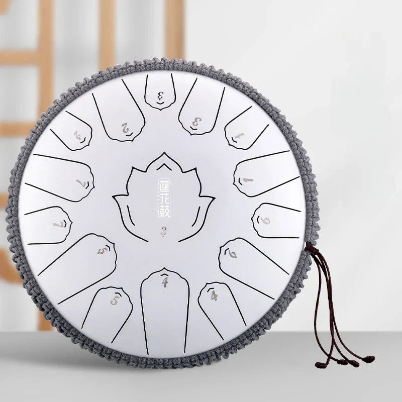 Steel Tongue Drum 12 Inch 13 Note Tongue