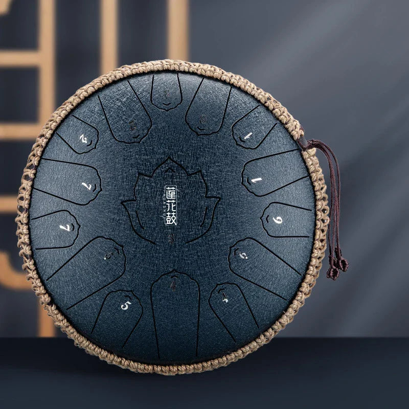 Steel Tongue Drum 12 Inch 13 Note Tongue