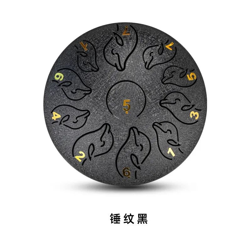 Steel Tongue Drum 6 Inch 11 Note Portable