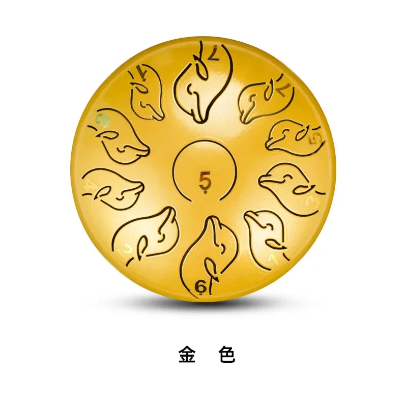 Steel Tongue Drum 6 Inch 11 Note Portable