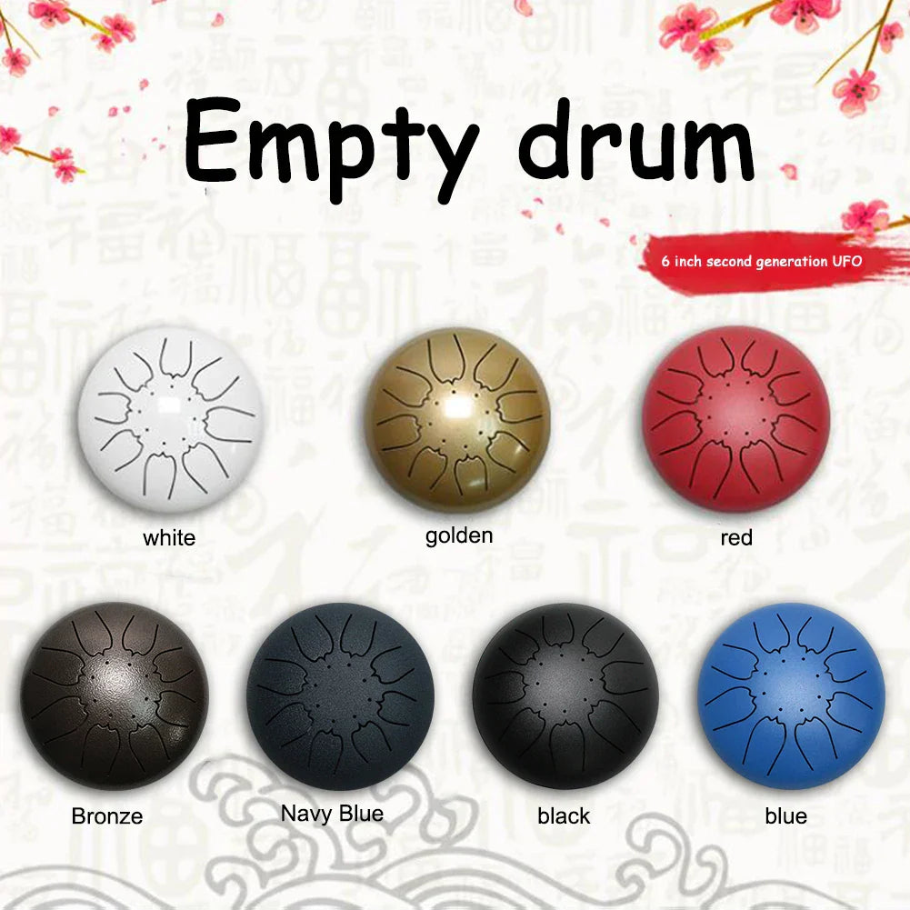 Steel Tongue Drum Set 6 Inch 8 Tune