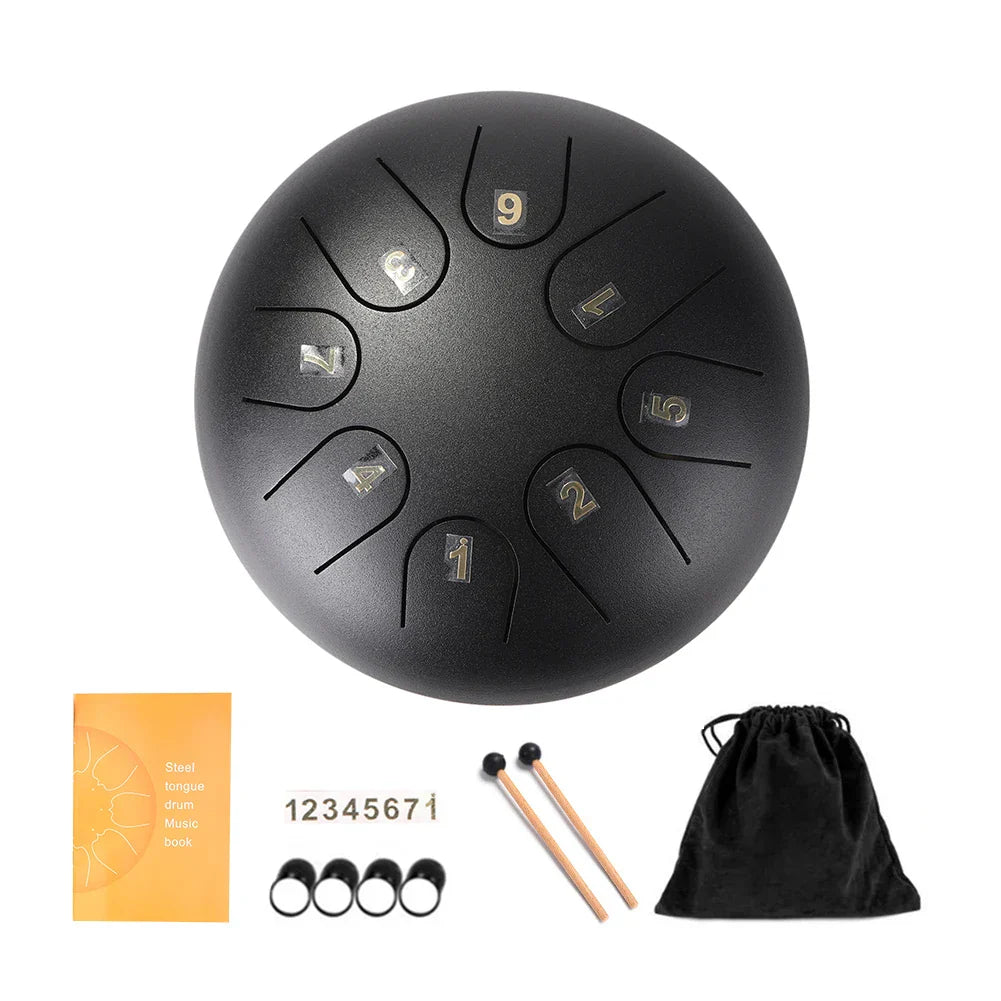 Steel Tongue Drum Set 6 Inch 8 Tune