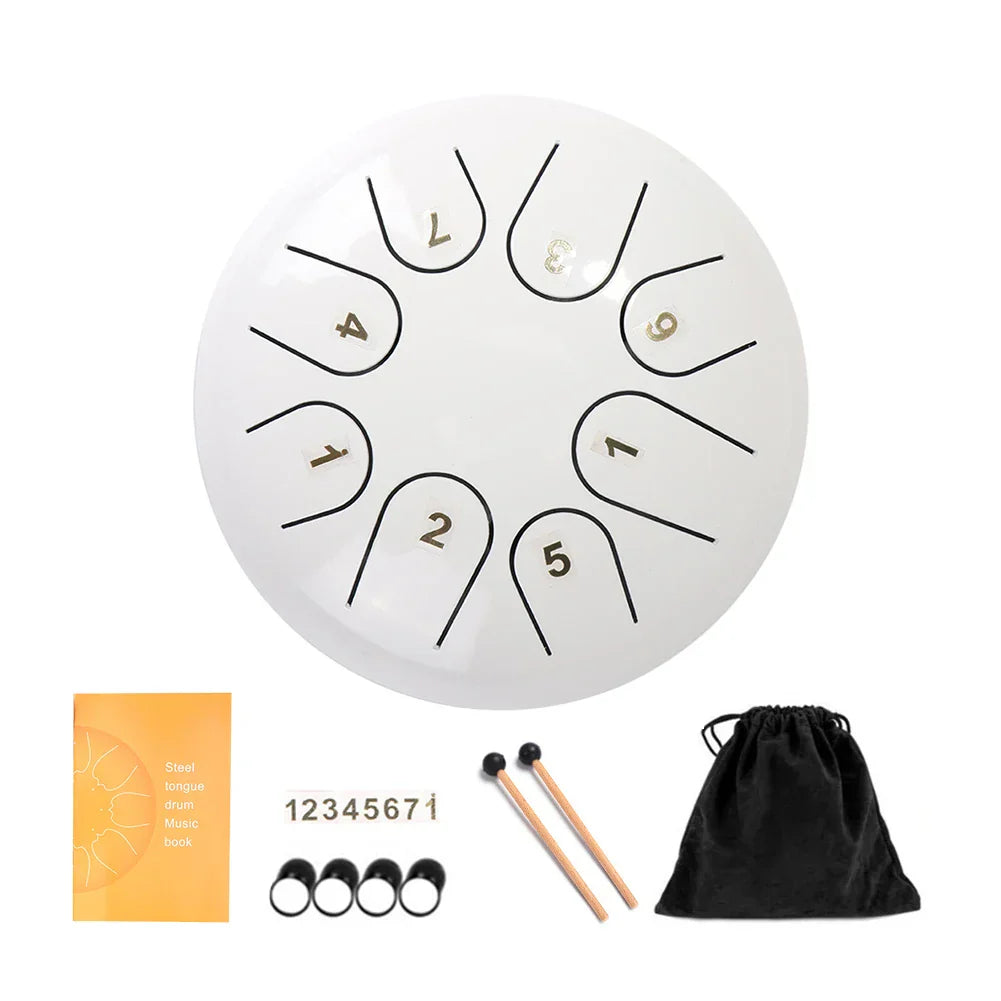 Steel Tongue Drum Set 6 Inch 8 Tune