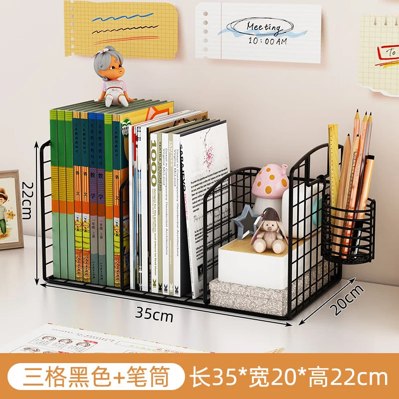 Storage Organizer Magazine Racks Display Corner Modern Desktop