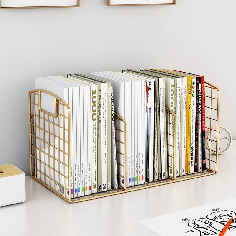 Storage Organizer Magazine Racks Display Corner Modern Desktop