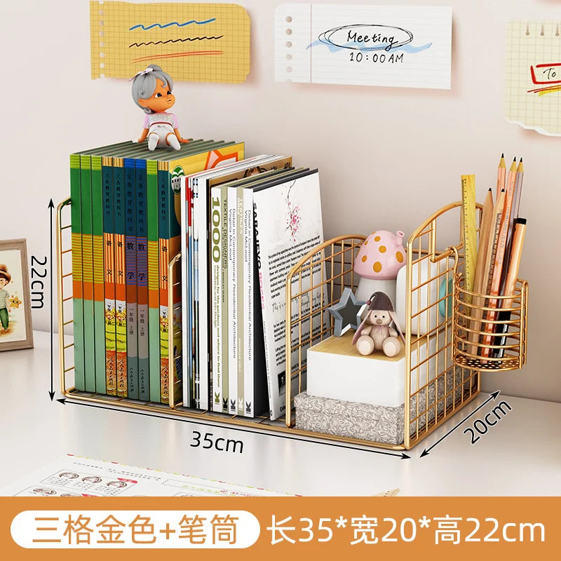 Storage Organizer Magazine Racks Display Corner Modern Desktop