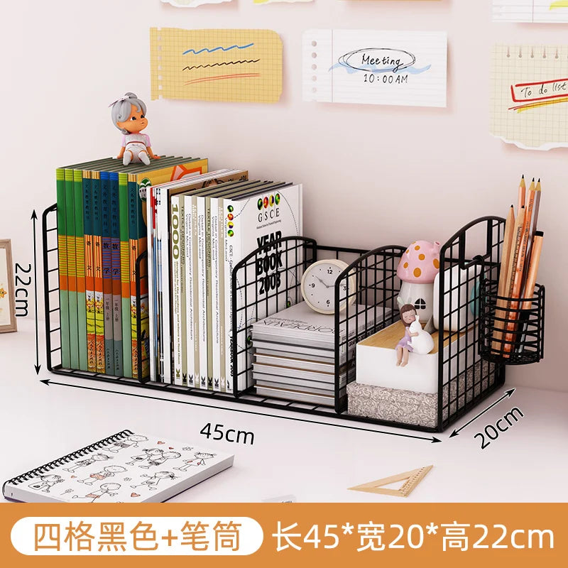 Storage Organizer Magazine Racks Display Corner Modern Desktop