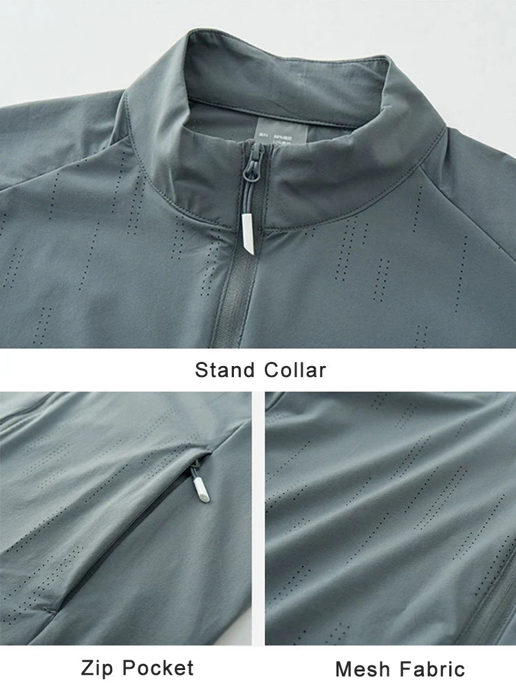 Summer UPF 40+ UV Proof Men Skin Coats