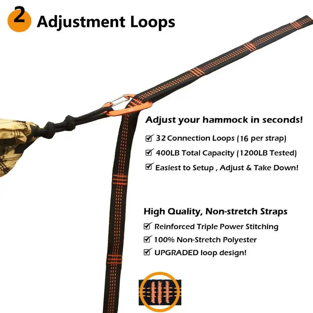Super Strong Hammock Strap Hanging Hammock Belt Hamaca