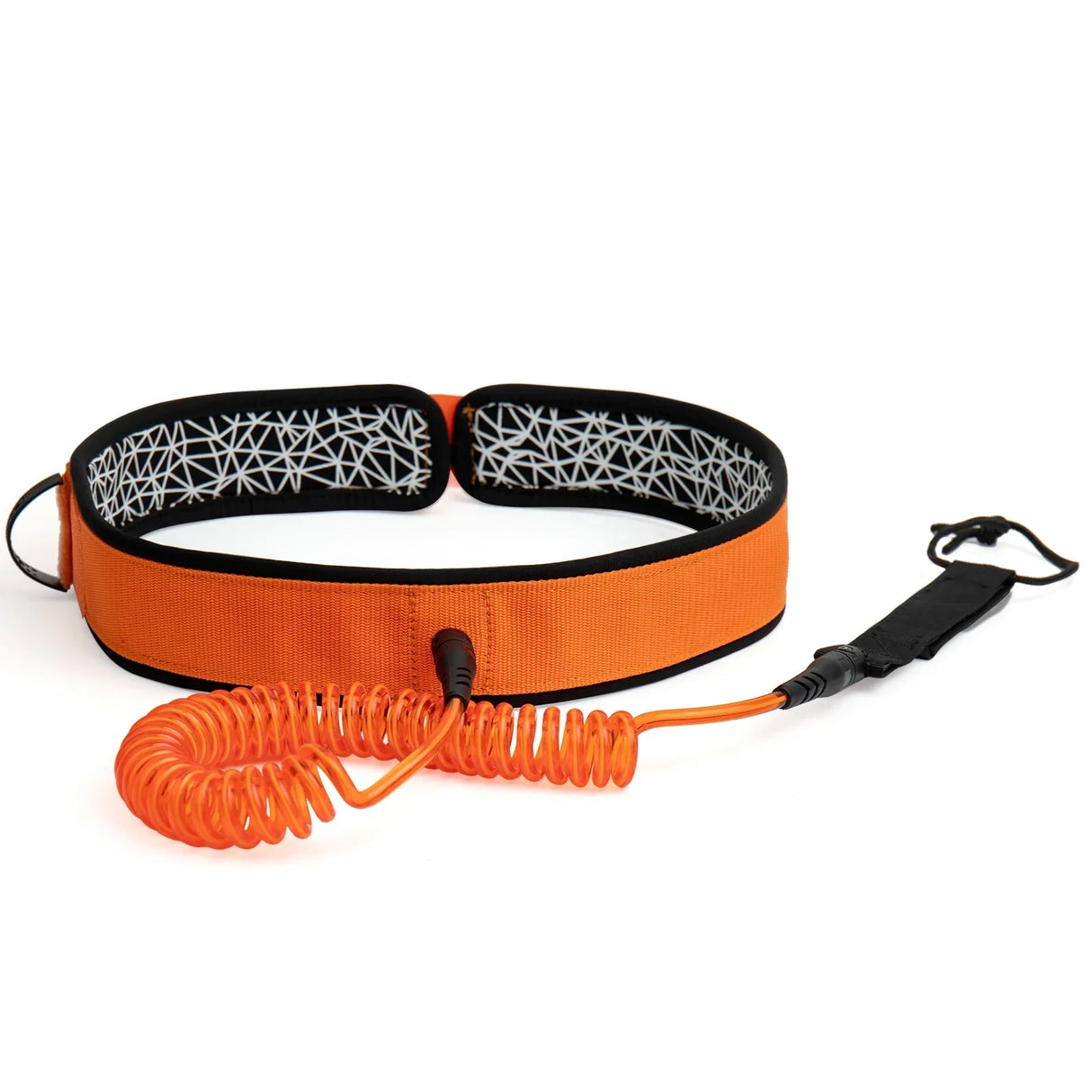 Surfboard Waist Leash 7mm Thick 10ft Coiled Surf