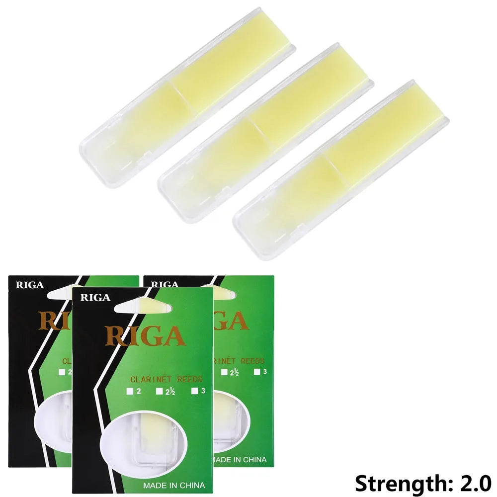 Synthetic Resin Clarinet Reed 3-pack Clarinet Reeds Resin