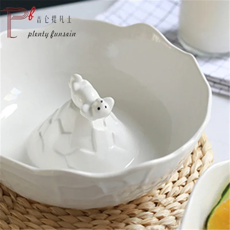 Tableware Totoro 1 China Ciq 8 Inches Lfgb