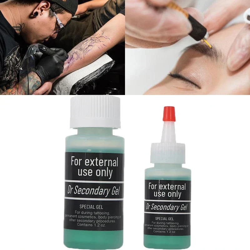 Tattoo Blue Gel for During Permanent Makeup Eyebrow