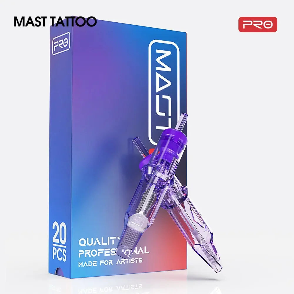 Tattoo Cartridge Needles Pro RL/RLT Round Liner Disposable