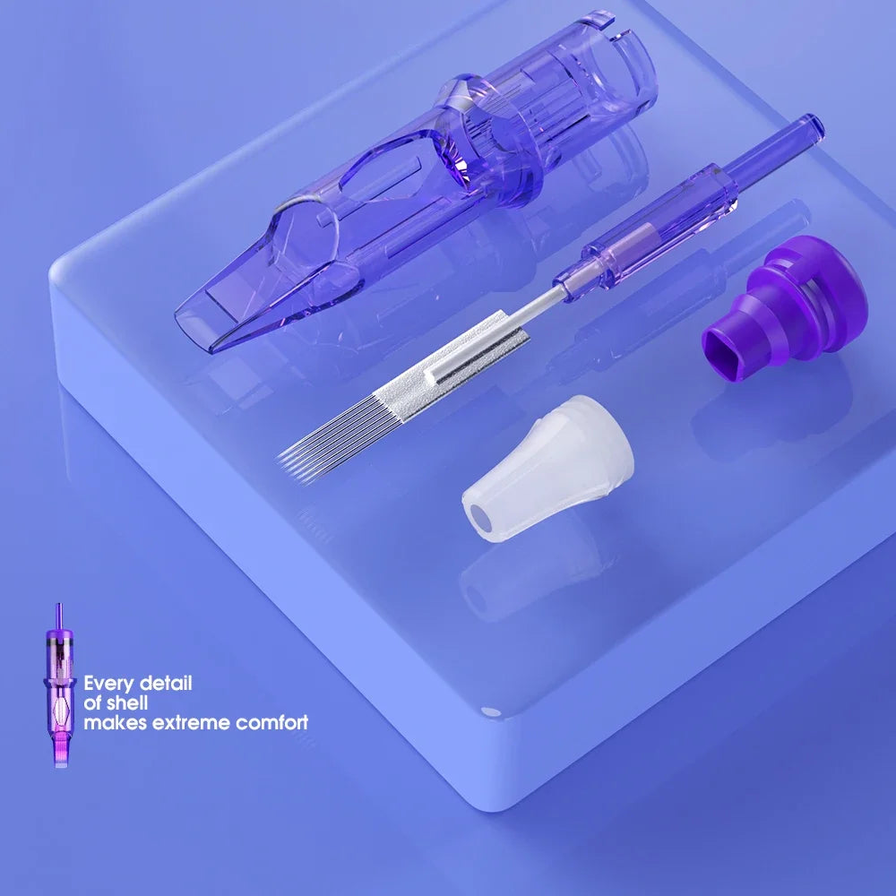 Tattoo Cartridge Needles Pro RL/RLT Round Liner Disposable