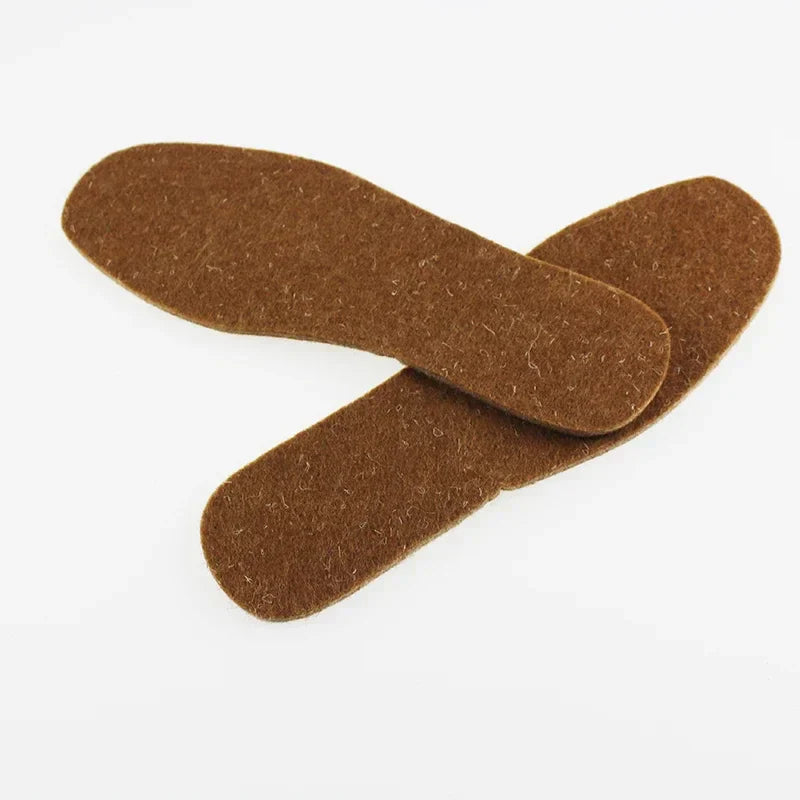Thickened Winter Sports insole Wool Like Felt Odor
