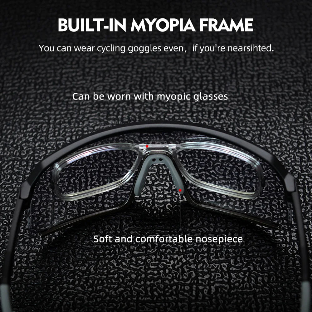ThinkRider Bike Photochromic Cycling Glasses Bicycle Glasses Sports