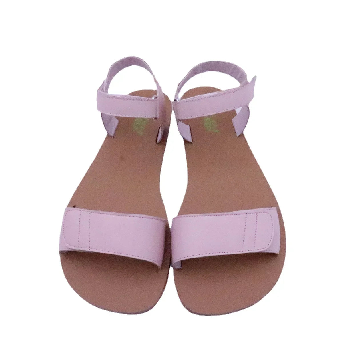 Tipsietoes 2024 Summer Barefoot Leather Flat Sandals For Women Shoes With New MInimalist Soft Sole