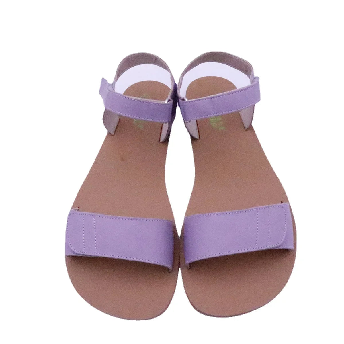 Tipsietoes 2024 Summer Barefoot Leather Flat Sandals For Women Shoes With New MInimalist Soft Sole