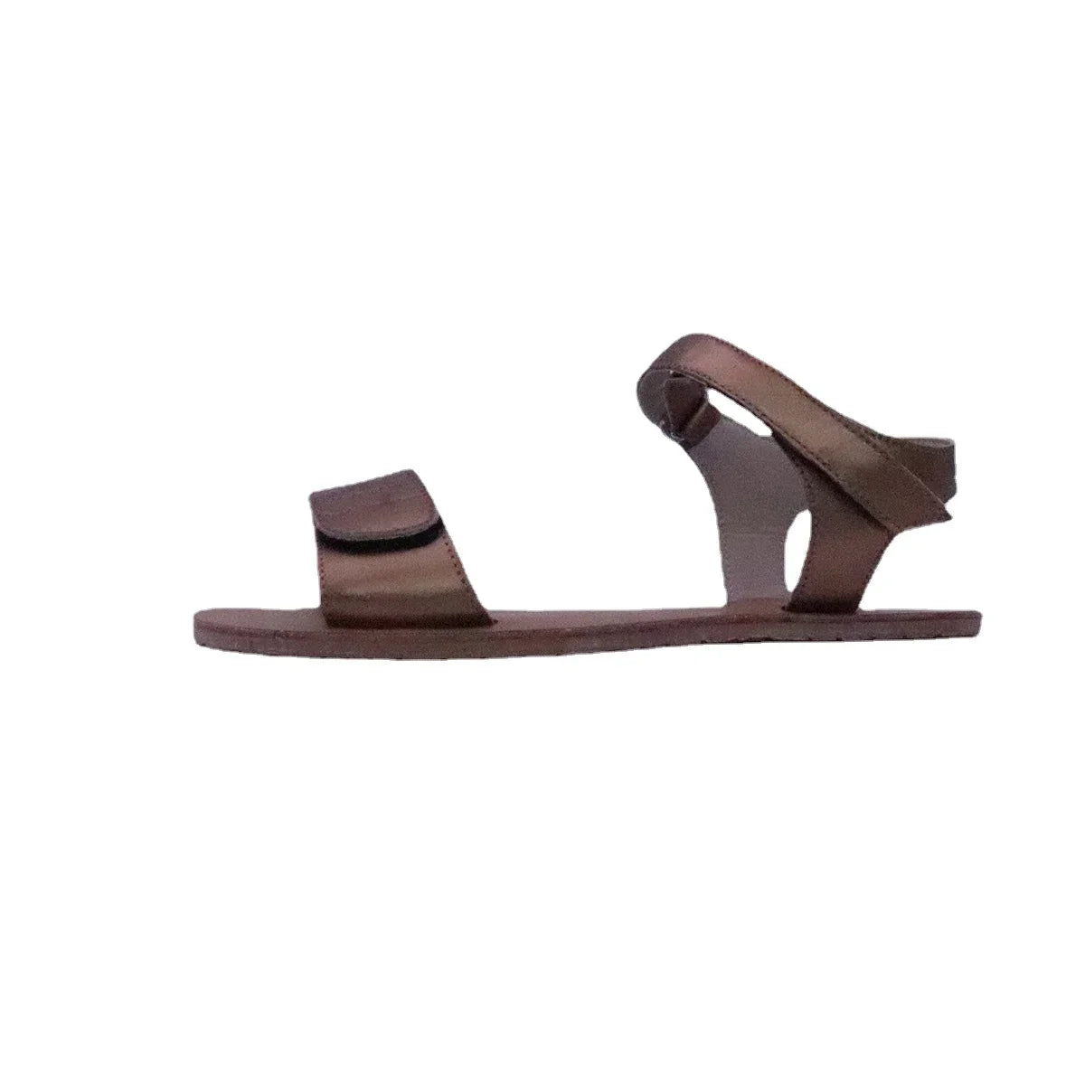 Tipsietoes 2024 Summer Barefoot Leather Flat Sandals For Women Shoes With New MInimalist Soft Sole