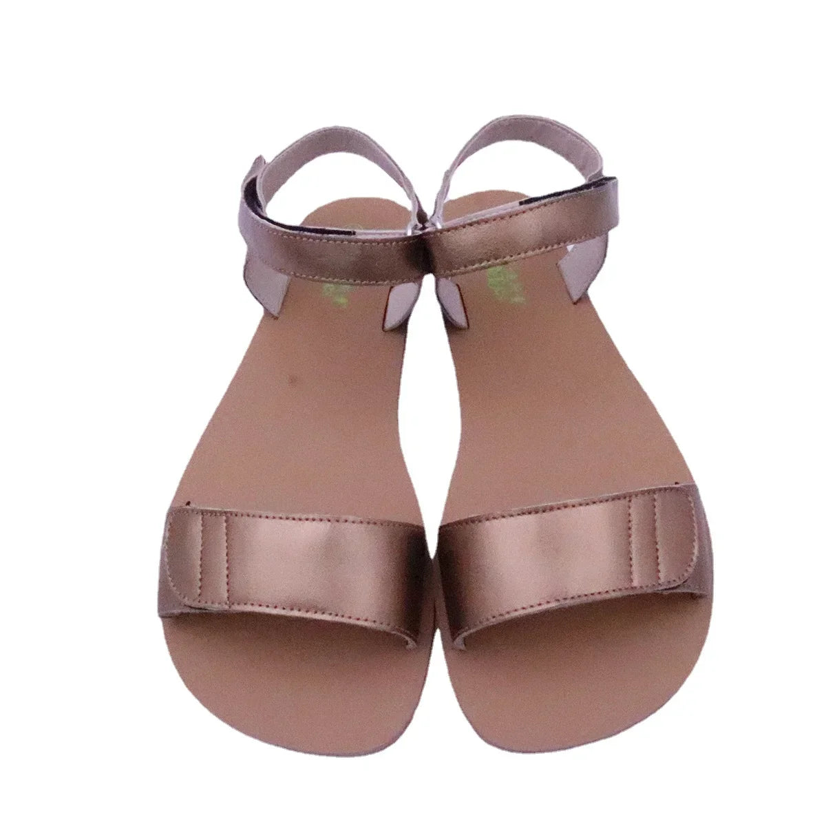 Tipsietoes 2024 Summer Barefoot Leather Flat Sandals For Women Shoes With New MInimalist Soft Sole