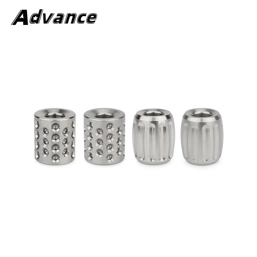 Titanium Alloy Pumpkin Paracord Accessory Multihole Knife Beads
