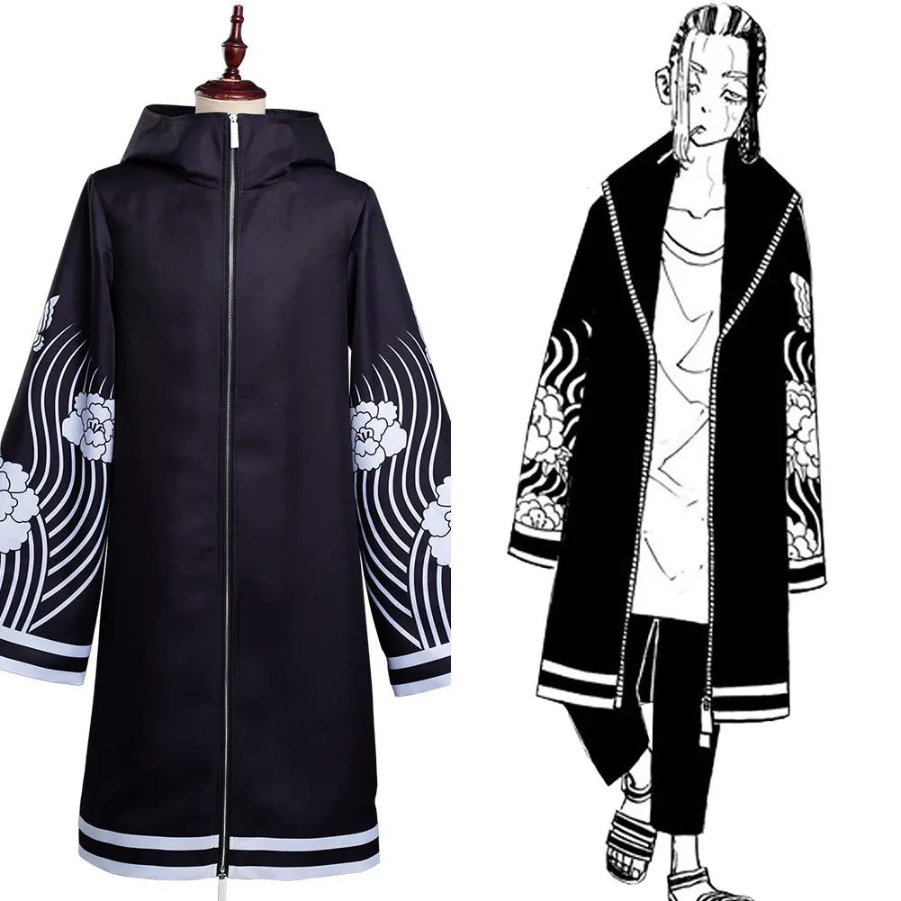 Tokyo Revengers Wakasa Imaushi Cosplay Costume Outfits Cloak