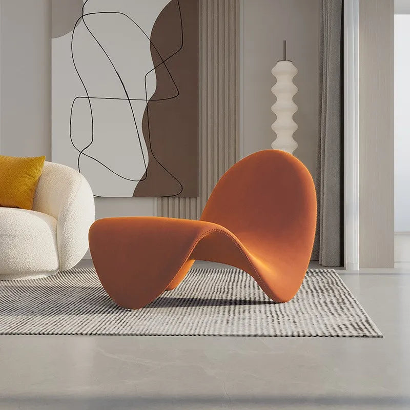 Tongue Chair Lazy Person Sofa Single Designer Models