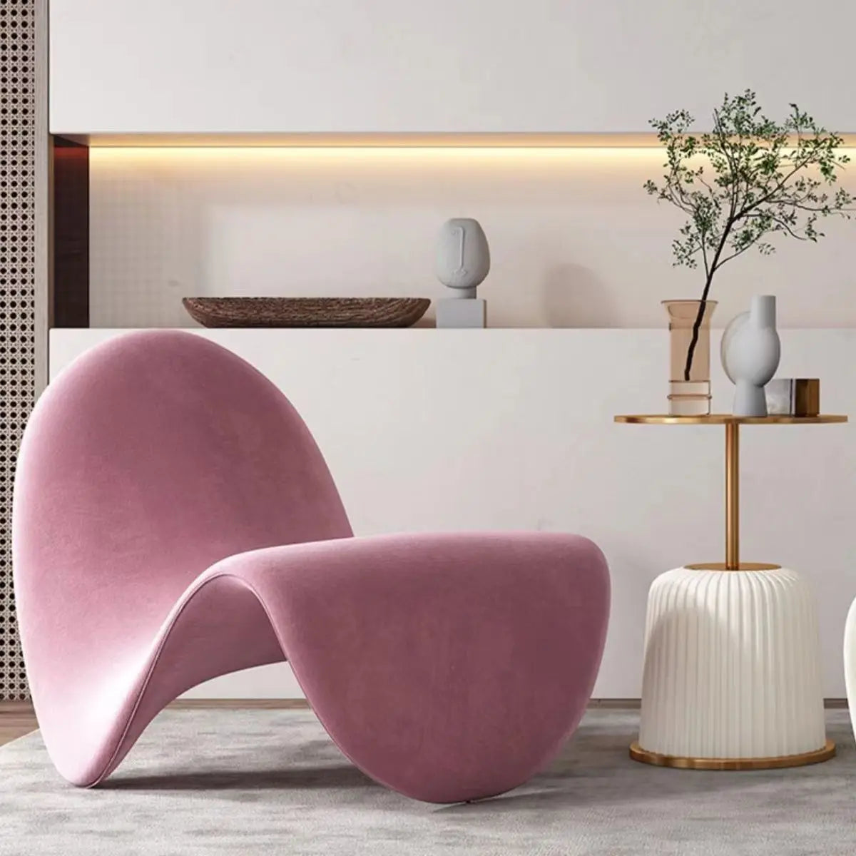 Tongue Chair Lazy Person Sofa Single Designer Models