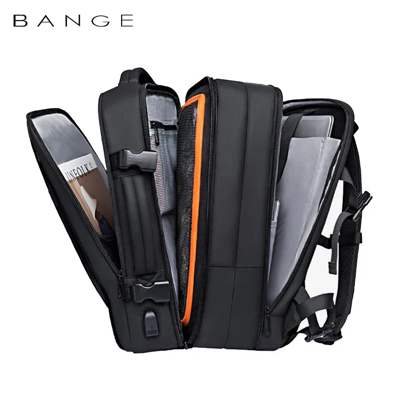 Travel Backpack Men Business Aesthetic Backpack School Expandable