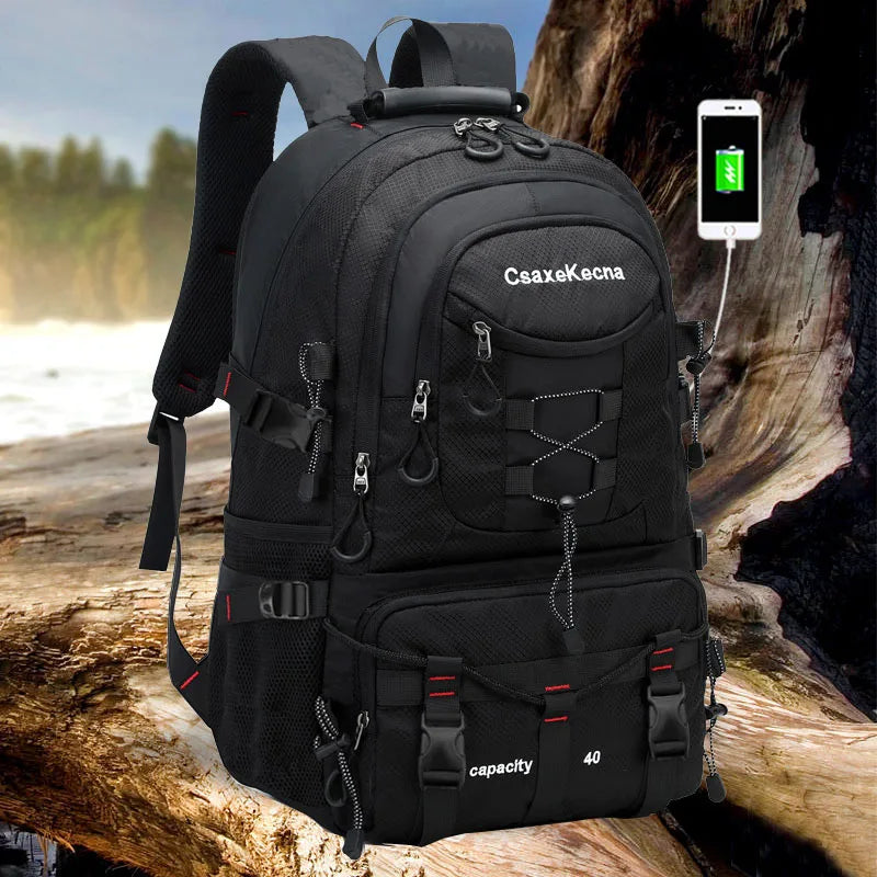 Travel backpack 40L waterproof lightweight outdoor hiking men's