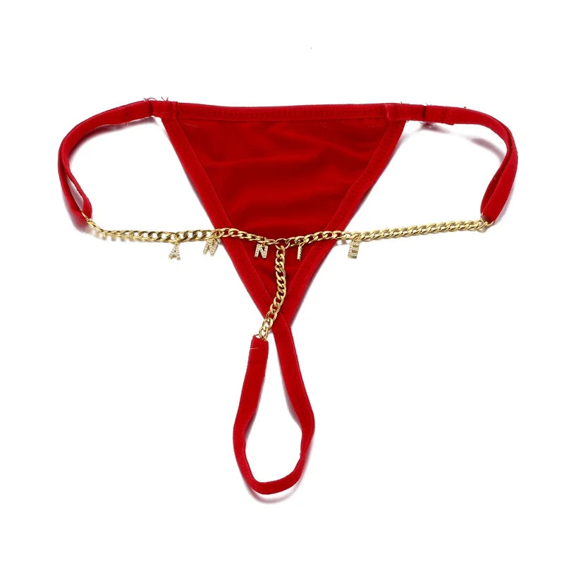 Summer Sexy Body Chain Jewelry Personalized Name Belly