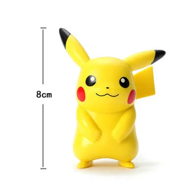 Pokemon Anime Action Figures Pikachu Toys Model Charmander