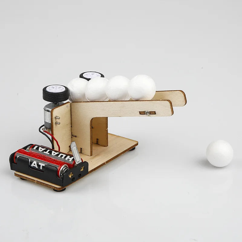 STEM Kits Wooden Toys for Children Robot Science