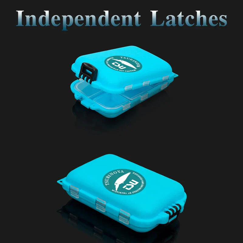 TSURINOYA 10 Compartments Fishing Tackle Boxes Lure Hooks