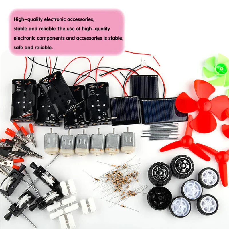 STEM Kits Wooden Toys for Children Robot Science