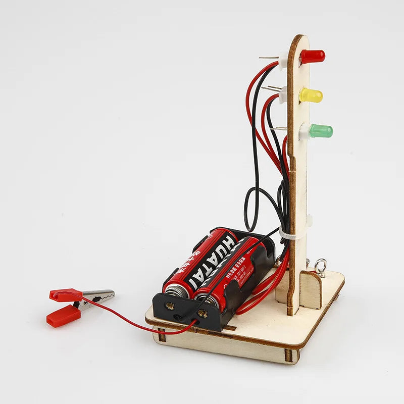 STEM Kits Wooden Toys for Children Robot Science