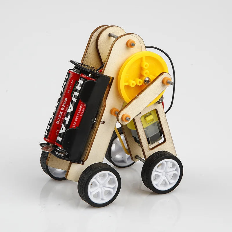 STEM Kits Wooden Toys for Children Robot Science