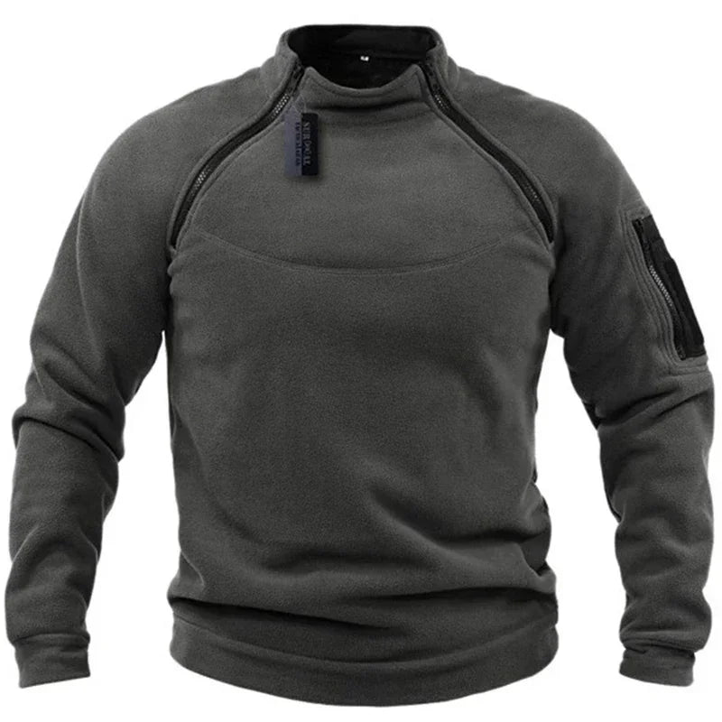 US Men's Tactical Outdoor Polar Fleece Jacket Hunting