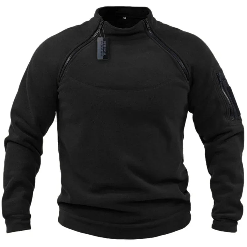 US Men's Tactical Outdoor Polar Fleece Jacket Hunting