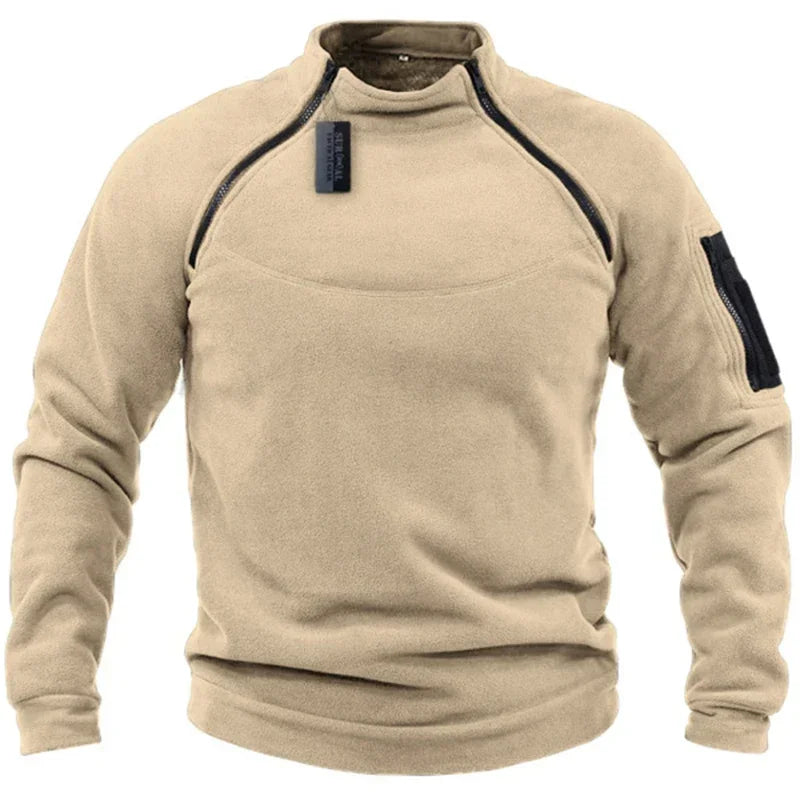 US Men's Tactical Outdoor Polar Fleece Jacket Hunting