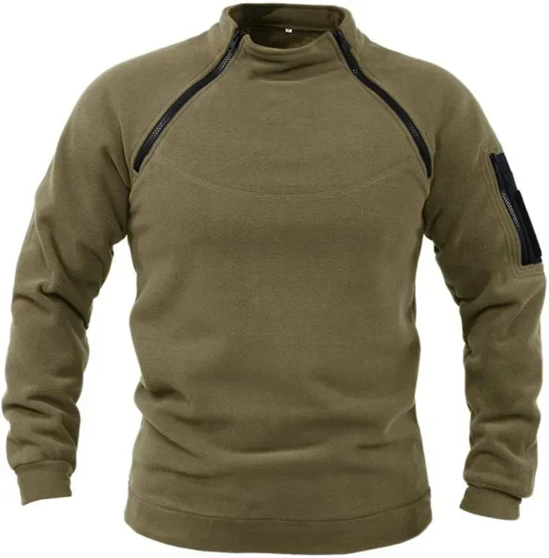 US Men's Tactical Outdoor Polar Fleece Jacket Hunting