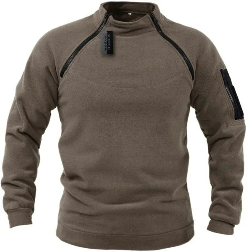 US Men's Tactical Outdoor Polar Fleece Jacket Hunting