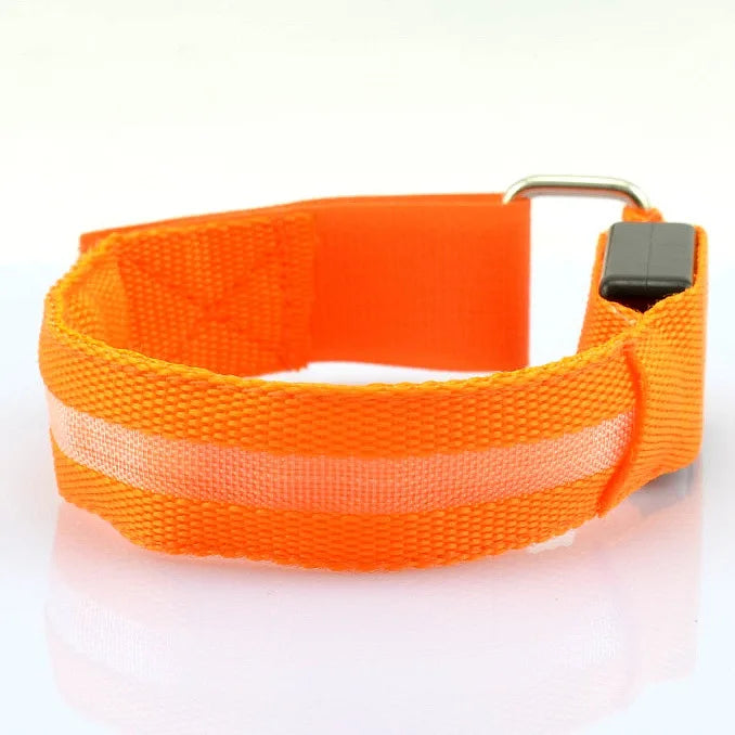 USB Charging LED Luminous Night Running Armband Bracelet