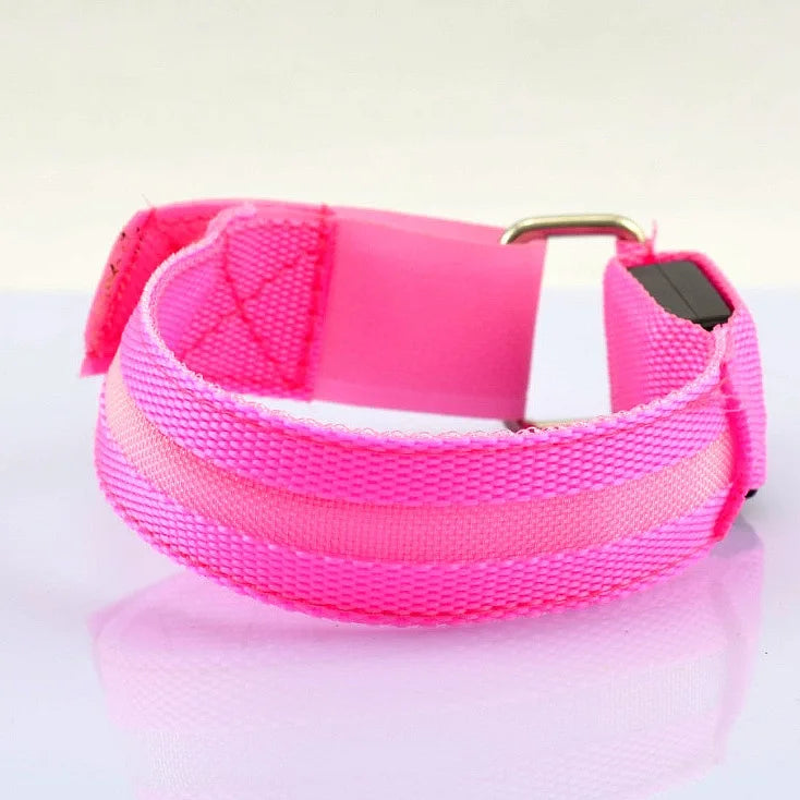 USB Charging LED Luminous Night Running Armband Bracelet