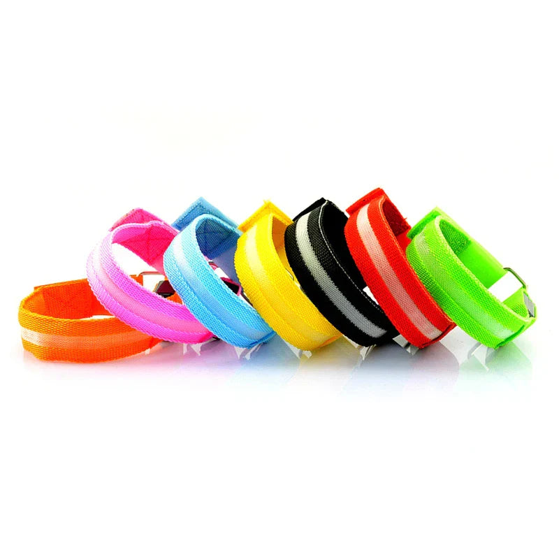 USB Charging LED Luminous Night Running Armband Bracelet