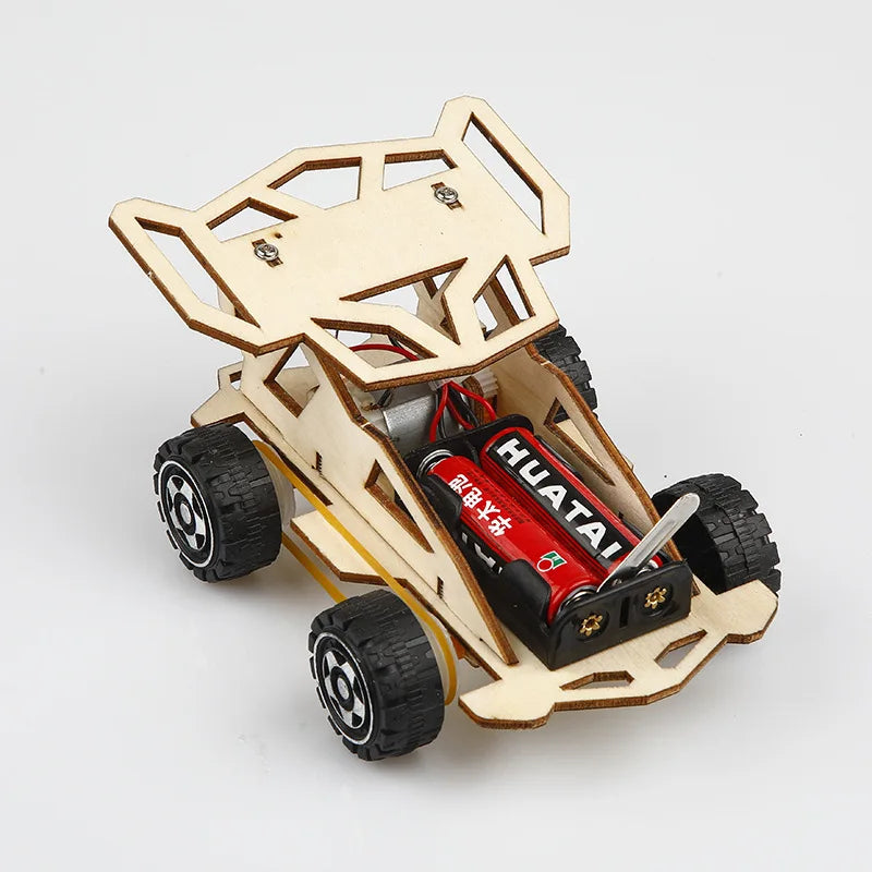 STEM Kits Wooden Toys for Children Robot Science